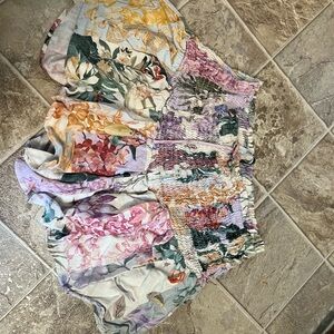 Zara Pastel Floral Skirt